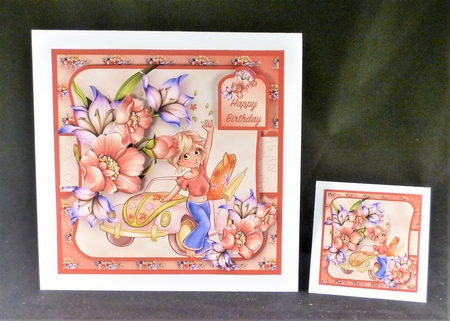 Summer Road Trip Decoupage Card Mini Kit by Michelle Chivers