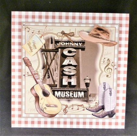 COUNTRY MUSIC 3 UNISEX JOHNNY CASH by Michelle Chivers