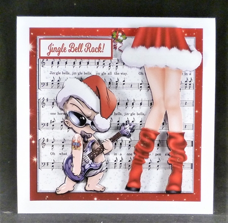 ROCKIN CHRISTMAS BABY - MINI KIT by Michelle Chivers