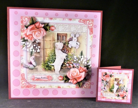 Oh No Not Washing Day! Card Front Kit by Michelle Chivers