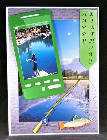 Fishing Phone by Michelle Chivers