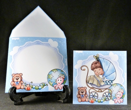 7x7 Sweet baby boy mini kit by Michelle Chivers