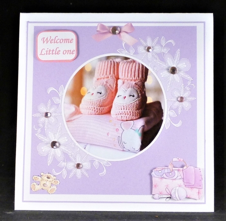 NEW BABY GIRL SHES HERE - ITS LOVELY TO MEET YOU 2 by Michelle Chivers