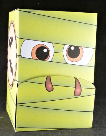 3D Fun Halloween Dispenser Box Mini Kit - Mummy Gomez by Michelle Chivers