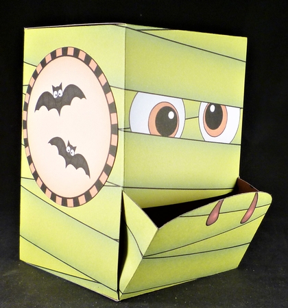 3D Fun Halloween Dispenser Box Mini Kit - Mummy Gomez by Michelle Chivers