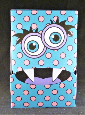 3D Fun Halloween Dispenser Box Mini Kit - Scary Monster Medusa by Michelle Chivers