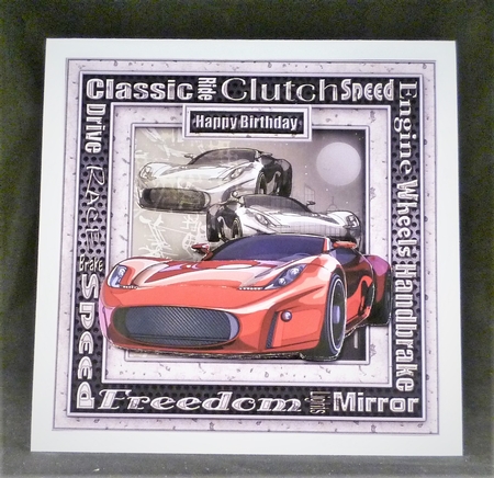 Grunge 3 Page Decoupage Mini Kit by Michelle Chivers