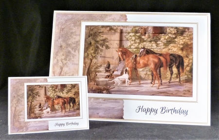 Hunting Scene (Vintage) Mini Kit by Michelle Chivers