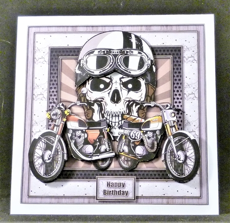 Road King 8x8 Decoupage Mini Kit by Michelle Chivers