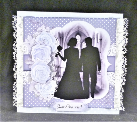 Just Married Soft Teal by Michelle Chivers