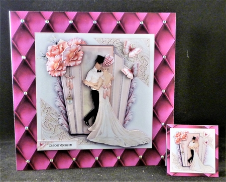 A Deco Wedding Card Kit by Michelle Chivers