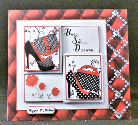 Bags, Shoes, Dreams - Card Mini Kit by Michelle Chivers