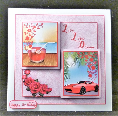 Live, Love, Dream - Card Mini Kit by Michelle Chivers
