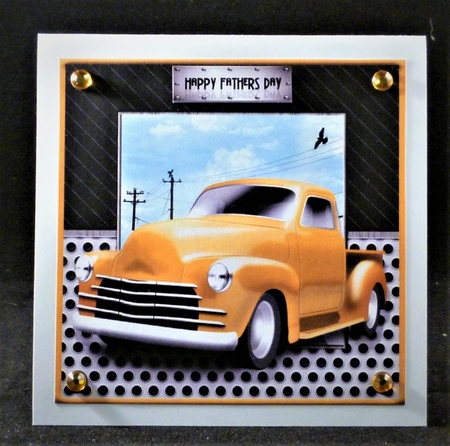 Car Series - Card Topper - Ute by Michelle Chivers