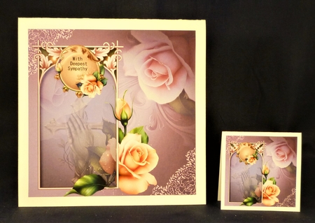Sympathy Pretty Roses mini kit by Michelle Chivers