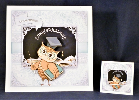 Graduation Owl Card Kit by Michelle Chivers
