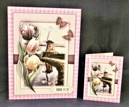 The Tulip Field Card Kit by Michelle Chivers