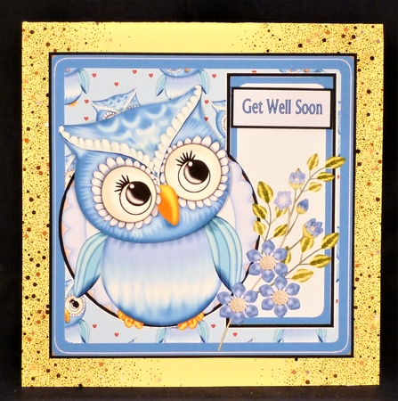 little blue owl by Michelle Chivers
