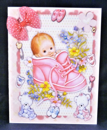 Beautiful Print , Cut ,and Fold baby Boy by Michelle Chivers