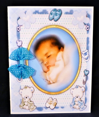 Beautiful Print , Cut ,and Fold Baby Boy by Michelle Chivers