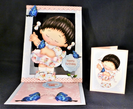 Forever Framed Easel Card - Becky by Michelle Chivers