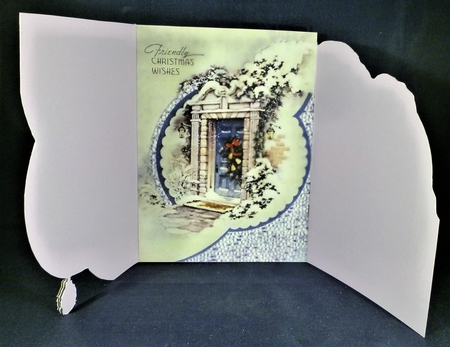 Layered Christmas - Blue Door by Michelle Chivers