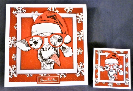 6 8x8 Mini Kits Christmas Animal Edition by Michelle Chivers