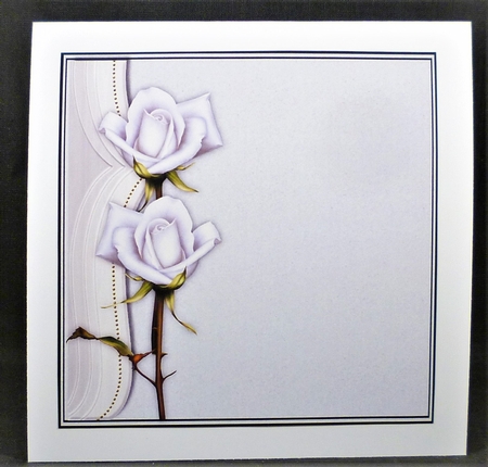 Sympathy Roses &  Verse   INSERT by Michelle Chivers