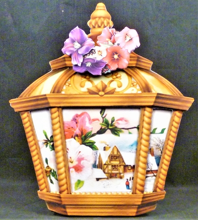 Lantern Card - Cottage by Michelle Chivers