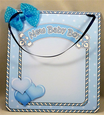 3D Gift Bag Mini Kit - Cute Little Ethnic New Baby Boy by Michelle Chivers