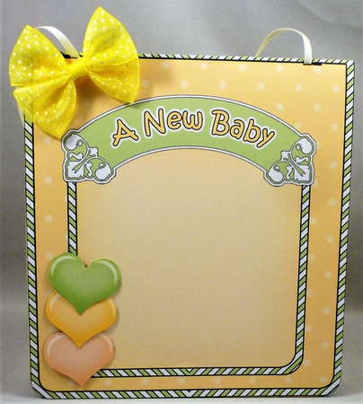 3D Gift Bag Mini Kit - Cute Little New Baby by Michelle Chivers