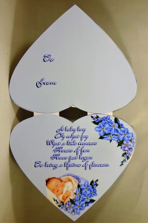 Gorgeous New Baby Design - A Boy #6- INSERT ONLY by Michelle Chivers