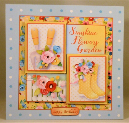Sunshine, Flowers, Garden - Card Mini Kit by Michelle Chivers