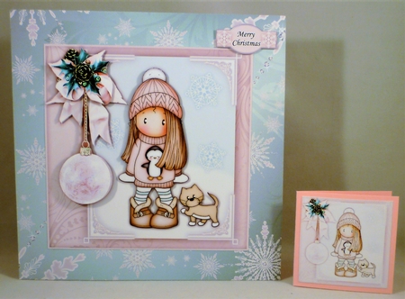 Chloe in Penguin Jumper Pink Mini Kit by Michelle Chivers