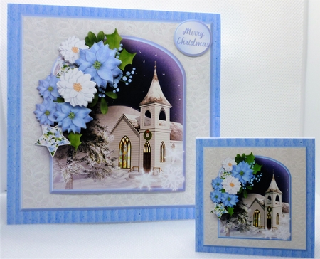 Holy Night - Decoupage Card Mini Kit by Michelle Chivers
