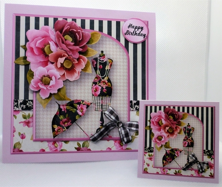 Paris Boudoir - Decoupage Card Mini Kit by Michelle Chivers