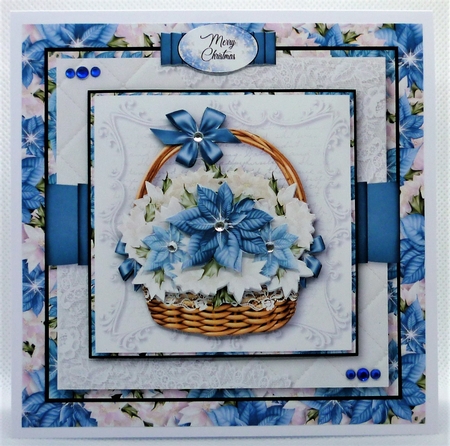 Poinsettia Baskets Bumper Kit by Michelle Chivers