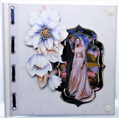 Wedding Album Card - Style G by Michelle Chivers