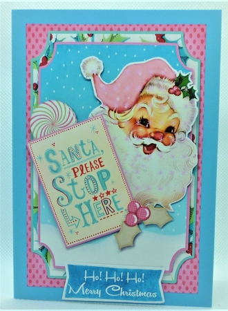 A Retro Christmas 3 - 6x4 Card Front Kit by Michelle Chivers