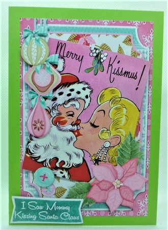 A Retro Christmas 3 - 6x4 Card Front Kit by Michelle Chivers