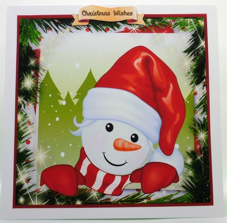 Happy Snowman  by Michelle Chivers