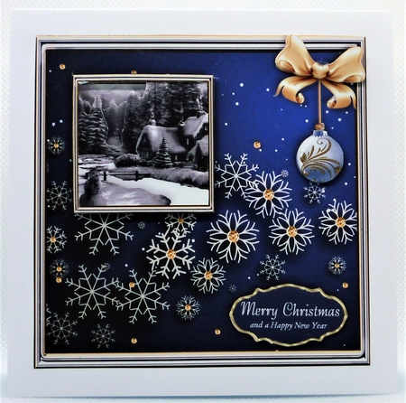 Foiled Again - Winter Stream by Michelle Chivers