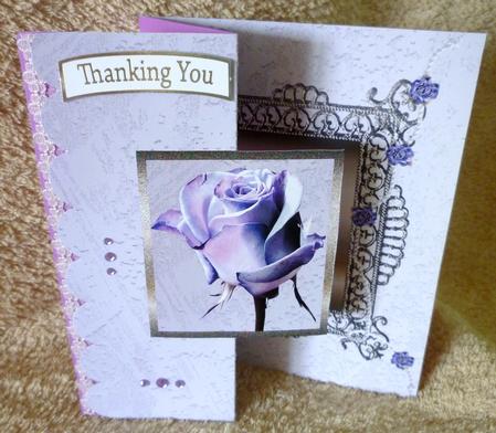 Lilac Rose Scallop by Michelle Chivers