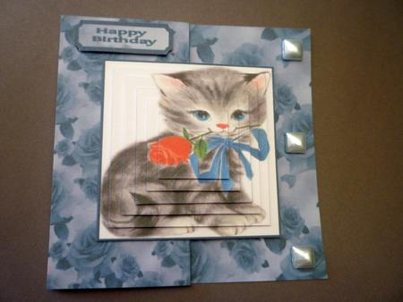 Cat Foldback by Michelle Chivers