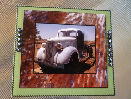 Happy Birthday Heritage Cars by Michelle Chivers