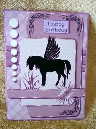 Creature of the Night A4 in Mauve by Michelle Chivers