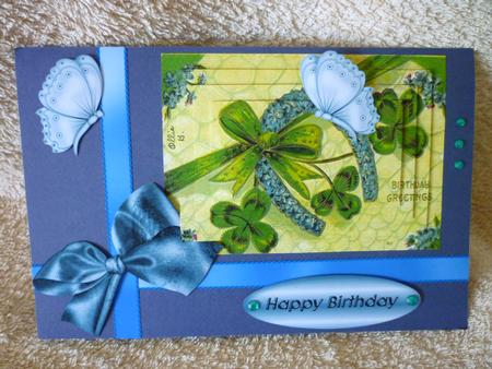 Four Leaf Clover & Horse Shoe with Flowers Pyramids by Michelle Chivers