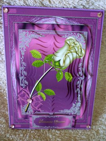 A Simple Rose Pyramage by Michelle Chivers