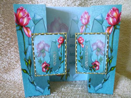 Roses of Beauty D Foldback by Michelle Chivers