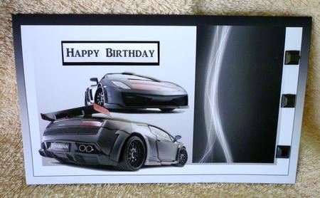 Sports Car Quick Card by Michelle Chivers